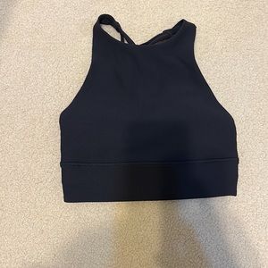 Ribbed High Neck Lululemon bra top